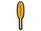 Corn Dog Multi-Color Embroidered Iron-On or Hook & Loop Patch Applique